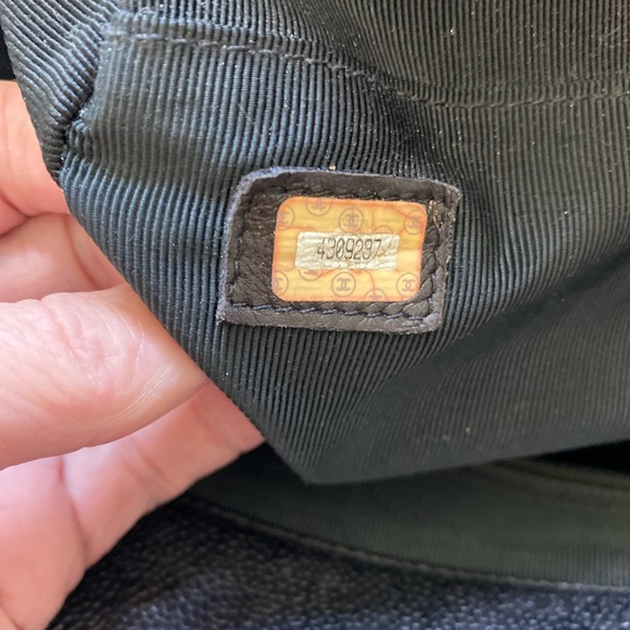 Preowned CHANEL vintage jumbo flap CC turnlock caviar shoulder chain tote bag - Picture 10 of 16